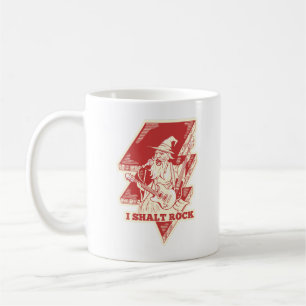 Wizard playing guitar coffee mug