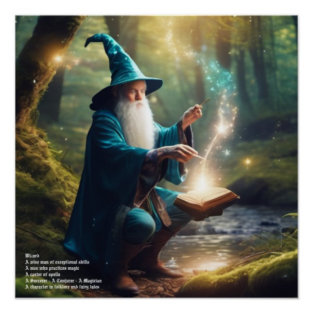 Wizard Poster (Front)
