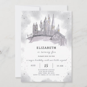 Wizard School Birthday Invitation