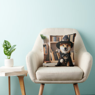 Wizard Shiba Inu Pillow