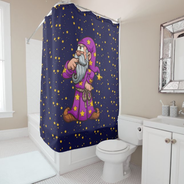 Wizard Shower Curtain (In Situ)