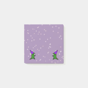 Wizard T-Rex Post it Notes