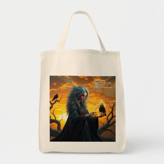 Wizard  tote bag (Front)
