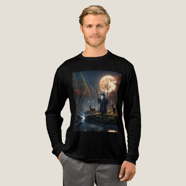 Wizard Tri-Blend Shirt (Full Front)