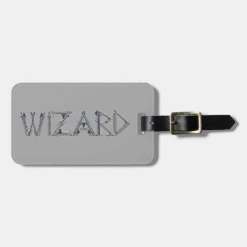 Wizard Weapon Collage Luggage Tag