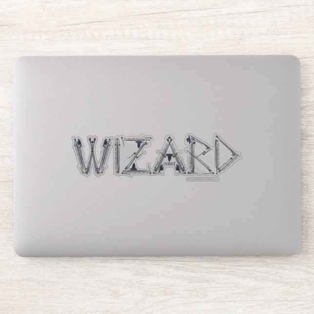 Wizard Weapon Collage Sticker (Computer)