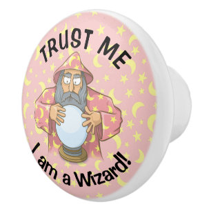 Wizard with Ball Ceramic Knob