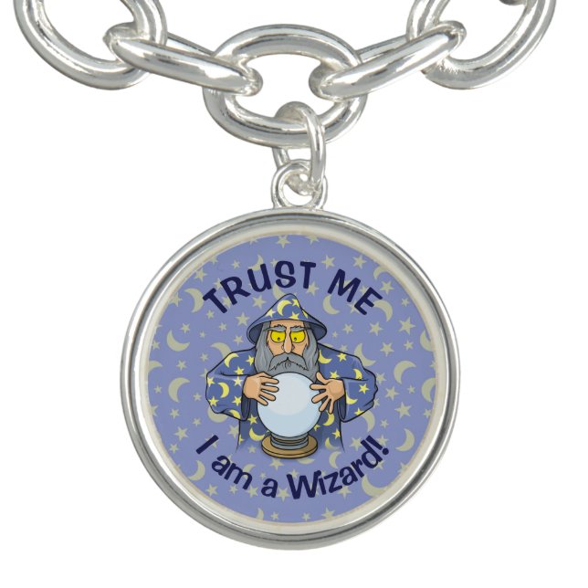 Wizard with Ball Charm Bracelet (Design)