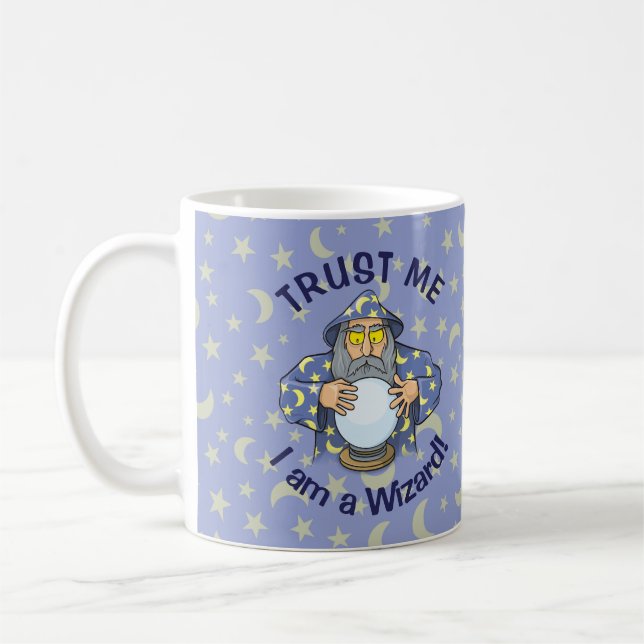 Wizard with Ball Coffee Mug (Left)