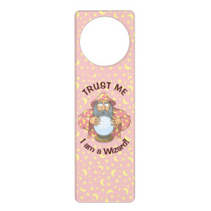 Wizard with Ball Door Hanger