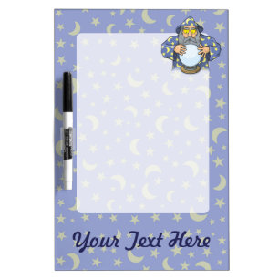 Wizard with Ball Dry Erase Board