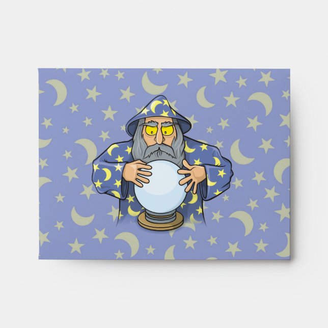Wizard with Ball Envelope (Front)