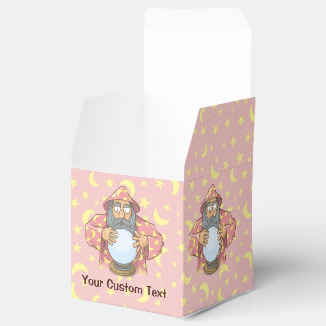 Wizard with Ball Favor Boxes (Opened)