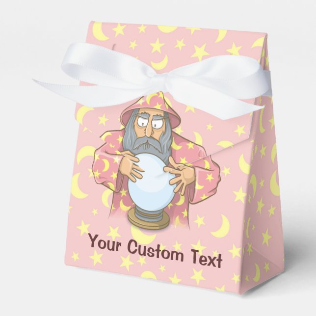 Wizard with Ball Favor Boxes (Front Side)