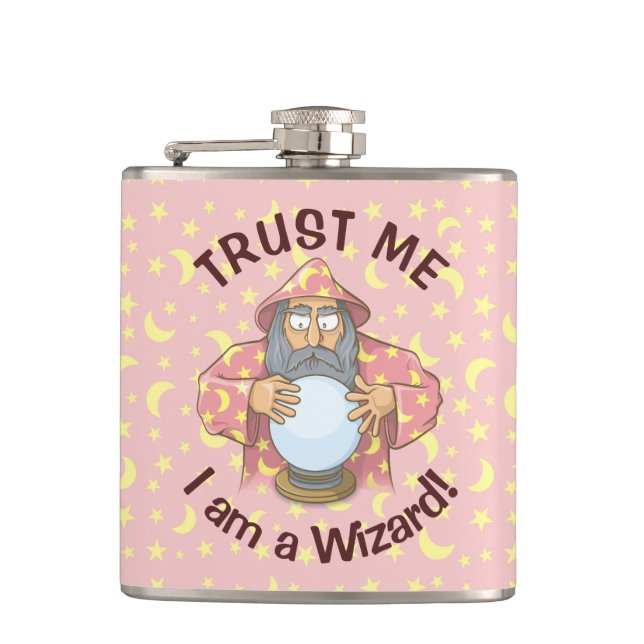 Wizard with Ball Flask (Front)