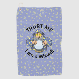 Wizard with Ball Golf Towel