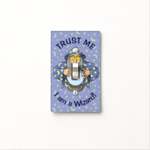 Wizard with Ball Light Switch Cover