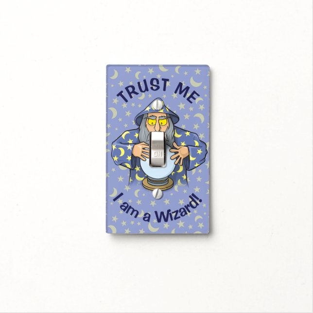 Wizard with Ball Light Switch Cover (In Situ)