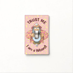 Wizard with Ball Light Switch Cover