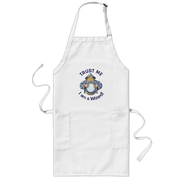 Wizard with Ball Long Apron (Front)