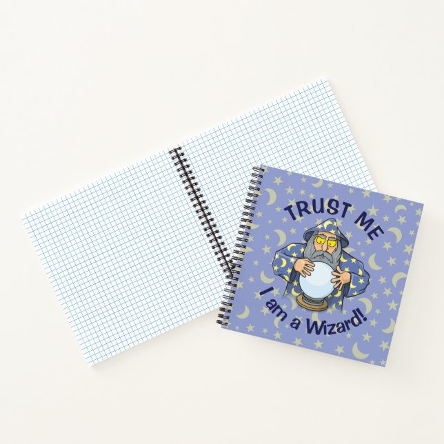 Wizard with Ball Notebook (Inside)