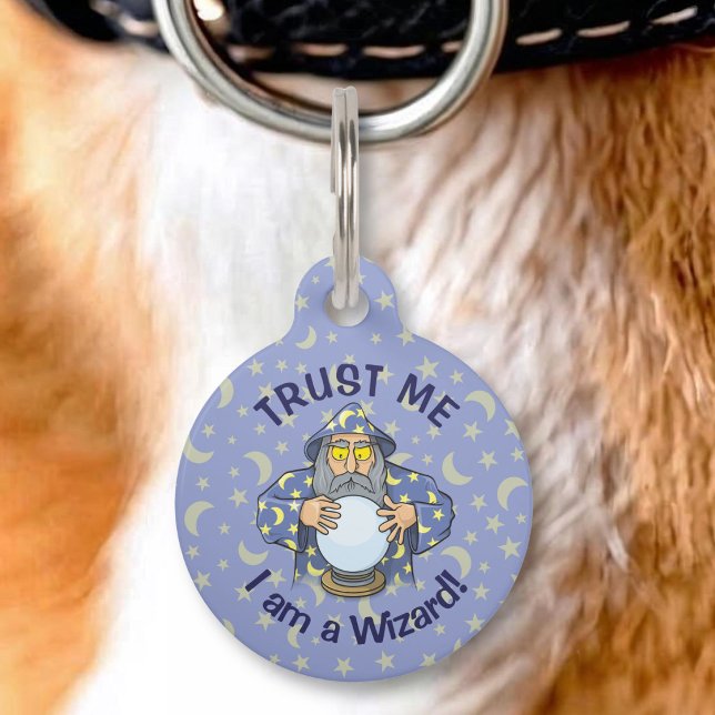 Wizard with Ball Pet Name Tag (Creator Uploaded)