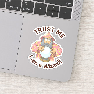 Wizard with Ball Sticker