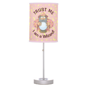 Wizard with Ball Table Lamp