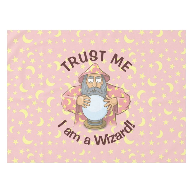 Wizard with Ball Tablecloth (Front (Horizontal))