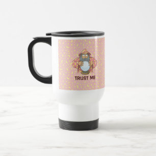 Wizard with Ball Travel Mug