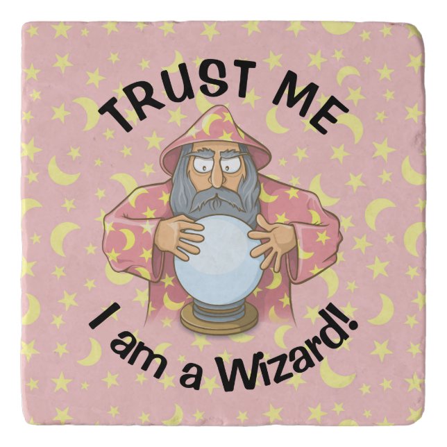 Wizard with Ball Trivet (Front)