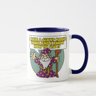 Wizard with Wand Mug