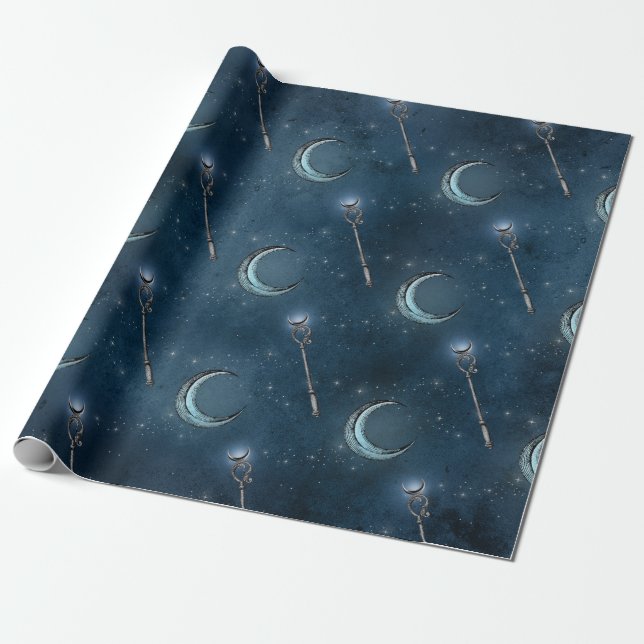 Wizard Wrapping Paper (Unrolled)