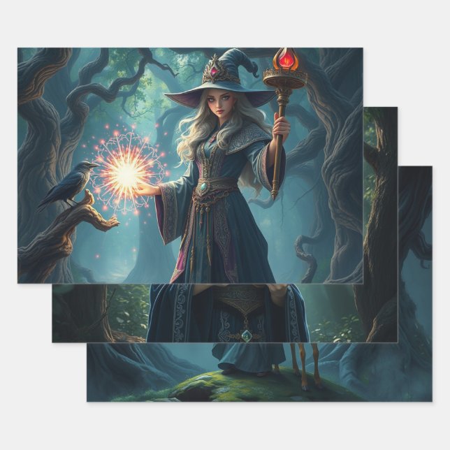 Wizard Wrapping Paper Sheets (Set)