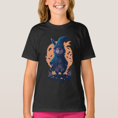 Wizardry Rabbit Hat T_Shirt