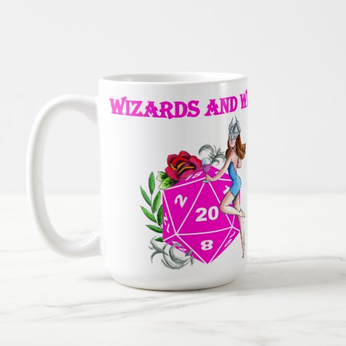 Wizards and Wine logo Coffee Mug
