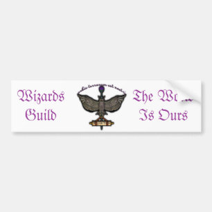 Wizards Guild Bumper Sticker