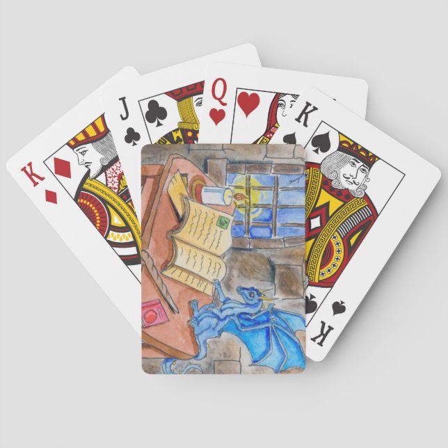 Wizards Keep Poker Cards (Back)