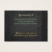 Wizards Magic Fantasy Illustration ACEO (Back)