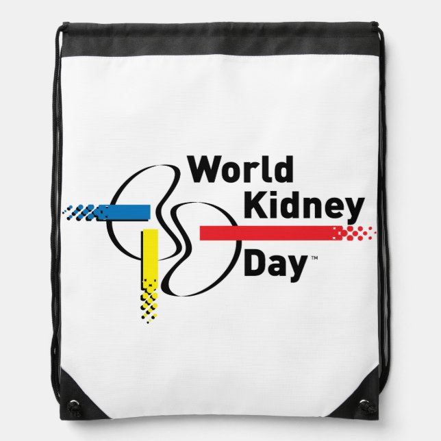 WKD Drawstring Backpack (Front)