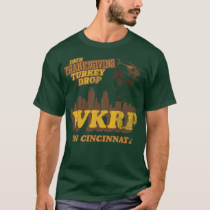 WKRP in Cincinnati 1978 Thanksgiving Turkey Drop T-Shirt