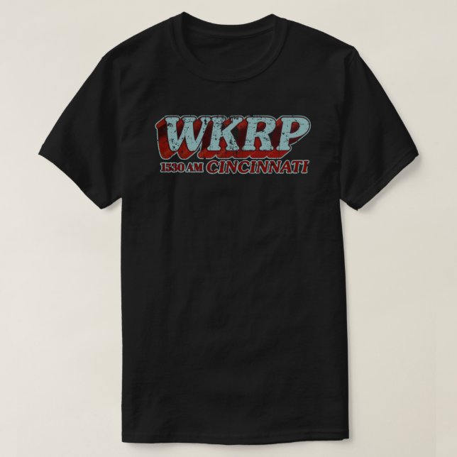 WKRP in Cincinnati Classic T-Shirt Copy (Design Front)