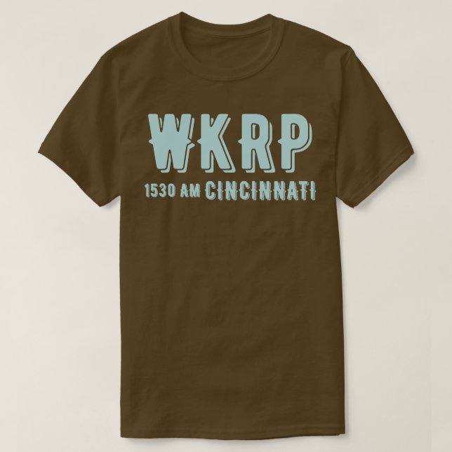 WKRP in Cincinnati T-Shirt (Design Front)