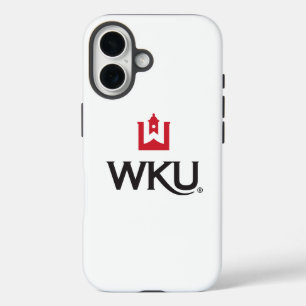 WKU Academic Emblem with Bell Tower iPhone 16 Case