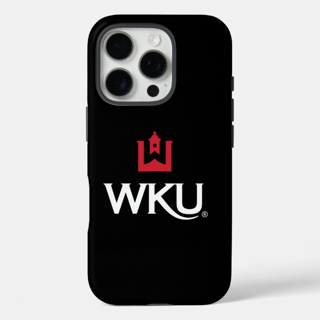 WKU Academic Emblem with Bell Tower Case-Mate iPhone Case (Back)