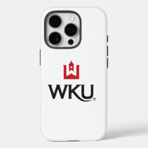 WKU Academic Emblem with Bell Tower iPhone 16 Pro Case