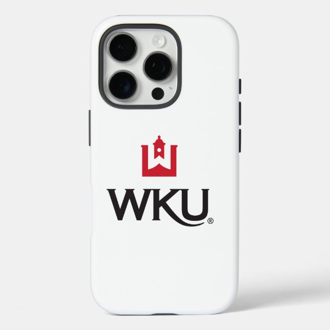 WKU Academic Emblem with Bell Tower Case-Mate iPhone Case (Back)