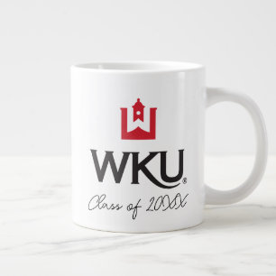 WKU Academic Emblem with Bell Tower Giant Coffee Mug