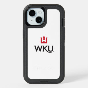 WKU Academic Emblem with Bell Tower iPhone 15 Case