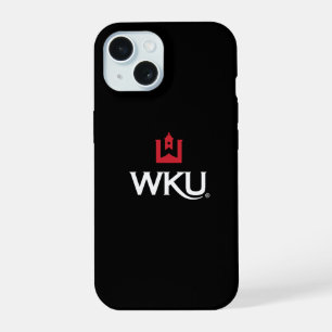 WKU Academic Emblem with Bell Tower iPhone 15 Case